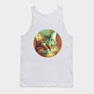 Active floppy cat Tank Top